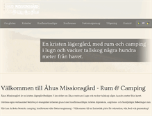 Tablet Screenshot of ahusmissionsgard.se